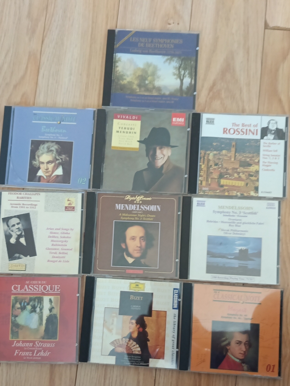 Classical CD Collection - Mixed Composers 10 CD Set